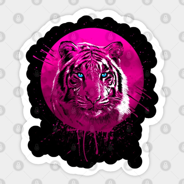 Pink Tiger Sticker by albertocubatas